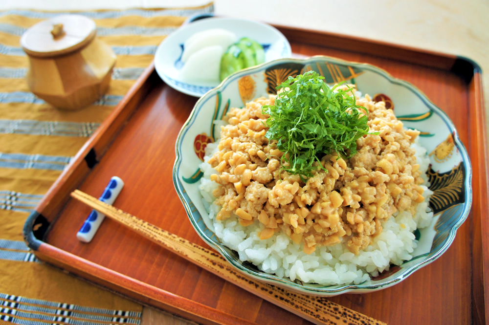 スタミナ納豆丼